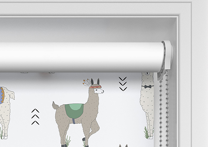 Dancing Llamas, Iquitos - Twist&Fit Roller Blind - Image 11
